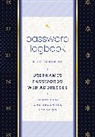 Editors of Rock Point - Password Logbook (Black & Gold)