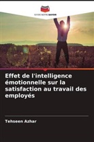 Tehseen Azhar - Effet de l'intelligence émotionnelle sur la satisfaction au travail des employés