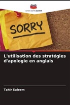 Tahir Saleem - L'utilisation des stratégies d'apologie en anglais