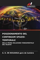A. K. de Bouansa Gare de Lumière - POSIZIONAMENTO DEL CONTINUUM SPAZIO-TEMPORALE