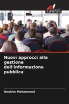 Ibrahim Mohammed - Nuovi approcci alla gestione dell'informazione pubblica