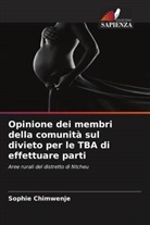 Sophie Chimwenje - Opinione dei membri della comunità sul divieto per le TBA di effettuare parti