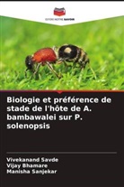 Vijay Bhamare, Manisha Sanjekar, Vivekanand Savde - Biologie et préférence de stade de l'hôte de A. bambawalei sur P. solenopsis