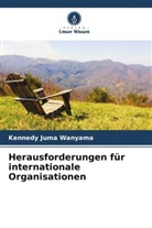 Kennedy Juma Wanyama - Herausforderungen für internationale Organisationen