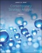 Robert M Grant, Robert M. Grant - Contemporary Strategy Analysis