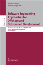 Mathai Joseph, Bertrand Meyer - Software Engineering Approaches for Offshore and Outsourced Development