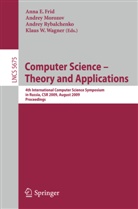 Anna Frid, Andrei S. Morozov, Andrey S. Morozov, Andrey Rybalchenko, Andrey Rybalchenko et al, Andrei S Morozov... - Computer Science - Theory and Applications