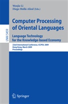 Wenjie Li, Diego Mollá-Aliod - Computer Processing of Oriental Languages. Language Technology for the Knowledge-based Economy