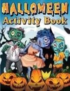 Art Books - Halloween Activity Book For Kids Ages 4-8 6-8