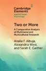 Analia F. Albuja, Analia F. (Duke University Albuja, Sarah E. Gaither, Alexandria West - Two Or More