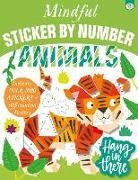 Eve Robertson, Simon Abbott - Mindful Sticker by Number Animals