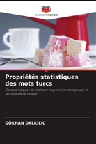Gökhan Dalkiliç - Propriétés statistiques des mots turcs
