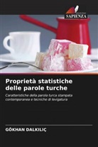 Gökhan Dalkiliç - Proprietà statistiche delle parole turche