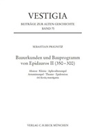 Sebastian Prignitz - Bauurkunden und Bauprogramm von Epidauros II (350-300)