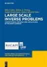 Melina A Freitag, Mike Cullen, Melina A Freitag, Stefan Kindermann, Stefan Kindermann et al, Robert Scheichl - Large Scale Inverse Problems