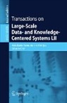 Abdelkader Hameurlain, Min Tjoa, A Min Tjoa - Transactions on Large-Scale Data- and Knowledge-Centered Systems LII