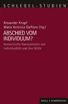 María Verónica Galfione, Alexander Knopf, Verónica Galfione - Abschied vom Individuum?
