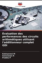 Kalaiyarasi M, Prabhu P, SARAVANAN R - Évaluation des performances des circuits arithmétiques utilisant l'additionneur complet GDI