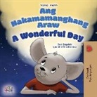 Kidkiddos Books, Sam Sagolski - A Wonderful Day (Tagalog English Bilingual Children's Book)