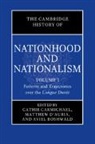 Cathie (University of East Anglia) D'' Carmichael, Cathie Carmichael, Cathie (University of East Anglia) Carmichael, Carmichael Cathie, Matthew D'Auria, Matthew (University of East Anglia) D'Auria... - Cambridge History of Nationhood and Nationalism: Volume 1, Patterns
