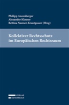 Philip Anzenberger, Alexander Klauser, Bettina Nunner-Krautgasser - Kollektiver Rechtsschutz im Europäischen Rechtsraum
