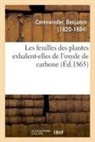 Benjamin Corenwinder, Corenwinder-B - Les feuilles des plantes exhalent