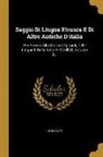Luigi Lanzi - Saggio Di Lingua Etrusca E Di Altre Antiche D'italia: Per Servire Alla Storia De'popoli, Delle Lingue E Delle Belle Arti Dell'ab, Volume 2