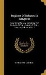 United States Congress - Register Of Debates In Congress: Comprising The Leading Debates And Incidents Of The ... Session Of The ... Congress, Volume 6, Part 1