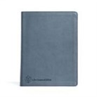 Csb Bibles By Holman, New Growth Press - CSB Life Counsel Bible, Slate Blue LeatherTouch, Indexed