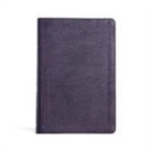 Csb Bibles By Holman - CSB Giant Print Reference Bible, Plum Leathertouch