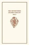 H N Maccracken, H. N. Maccracken - John Lydgate the Minor Poems