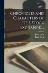 John Francis, Daniel ?- Anatomy of Defoe - Chronicles and Characters of the Stock Exchange