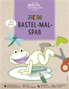 pen2nature, Manfred Tophoven, Manfred Tophoven - Mein Bastel-Mal-Spaß. Buntes Bastelbuch für Kinder ab 3 Jahren