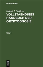 Heinrich Steffens - Heinrich Steffens: Vollstaendiges Handbuch der Oryktognosie - Teil 1: Heinrich Steffens: Vollstaendiges Handbuch der Oryktognosie. Teil 1