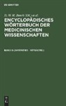 D. W. H. Busch, J. F. Diffenbach, Carl Ferdinand Gräfe, J. F. C. Hecker, E. Horn, Christoph Wilhelm Hufeland... - (Antipathie ¿ Attractio.)
