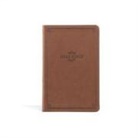 Holman Bible Publishers - KJV Thinline Bible, Value Edition, Brown Leathertouch