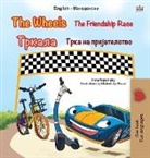 Kidkiddos Books, Inna Nusinsky - The Wheels The Friendship Race (English Macedonian Bilingual Children's Book)