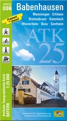 Landesamt für Digitalisierung Breitband un, Breitband und Vermessung Landesamt für Digitalisierung - ATK25-O06 Babenhausen (Amtliche Topographische Karte 1:25000)