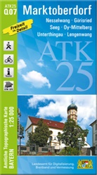 Landesamt für Digitalisierung Breitband un, Breitband und Vermessung Landesamt für Digitalisierung - ATK25-Q07 Marktoberdorf (Amtliche Topographische Karte 1:25000)