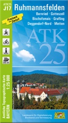 Landesamt für Digitalisierung Breitband un, Breitband und Vermessung Landesamt für Digitalisierung - ATK25-J17 Ruhmannsfelden (Amtliche Topographische Karte 1:25000)