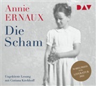 Annie Ernaux, Corinna Kirchhoff - Die Scham, 2 Audio-CD (Audio book)