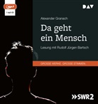 Alexander Granach, Rudolf Jürgen Bartsch - Da geht ein Mensch, 1 Audio-CD, 1 MP3 (Audio book)