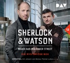 Viviane Koppelmann, Johann von Bülow, Stefan Kaminski, Florian Lukas, Leonhard Koppelmann - Sherlock & Watson - Neues aus der Baker Street: Die mysteriöse Box (Fall 12), 2 Audio-CD (Audio book)