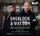 Viviane Koppelmann, Johann von Bülow, Stefan Kaminski, Florian Lukas, Leonhard Koppelmann - Sherlock & Watson - Neues aus der Baker Street: Krieg der tanzenden Männchen (Fall 15), 2 Audio-CD (Audio book)