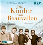 Bettina Storks, Tessa Mittelstaedt - Die Kinder von Beauvallon, 1 Audio-CD, 1 MP3 (Hörbuch)