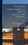 Thomas Bebington, Henry Bennet Earl of Arlington, William Temple - The Right Honourable the Earl of Arlington's Letters ...; 1