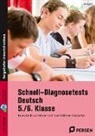 Jens Eggert - Schnell-Diagnosetests Deutsch 5./6. Klasse