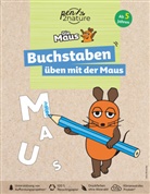 pen2nature - Buchstaben üben mit der Maus. Nachhaltiges Vorschulbuch für Kinder ab 5 Jahren