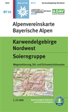 Deutscher Alpenverein e V, Deutscher Alpenverein e.V., für Digitalisierung Bre, Landesamt für Digitalisierung Breitband un - Karwendelgebirge Nordwest, Soierngruppe