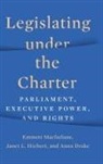 Anna Drake, Janet Hiebert, Emmett MacFarlane, Emmett Hiebert Macfarlane - Legislating Under the Charter
